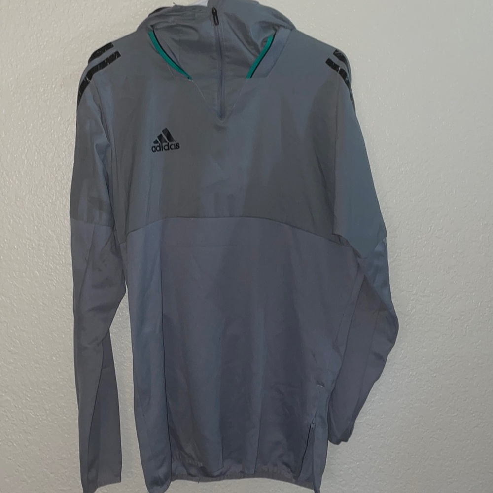 Grey adidas under ski layer